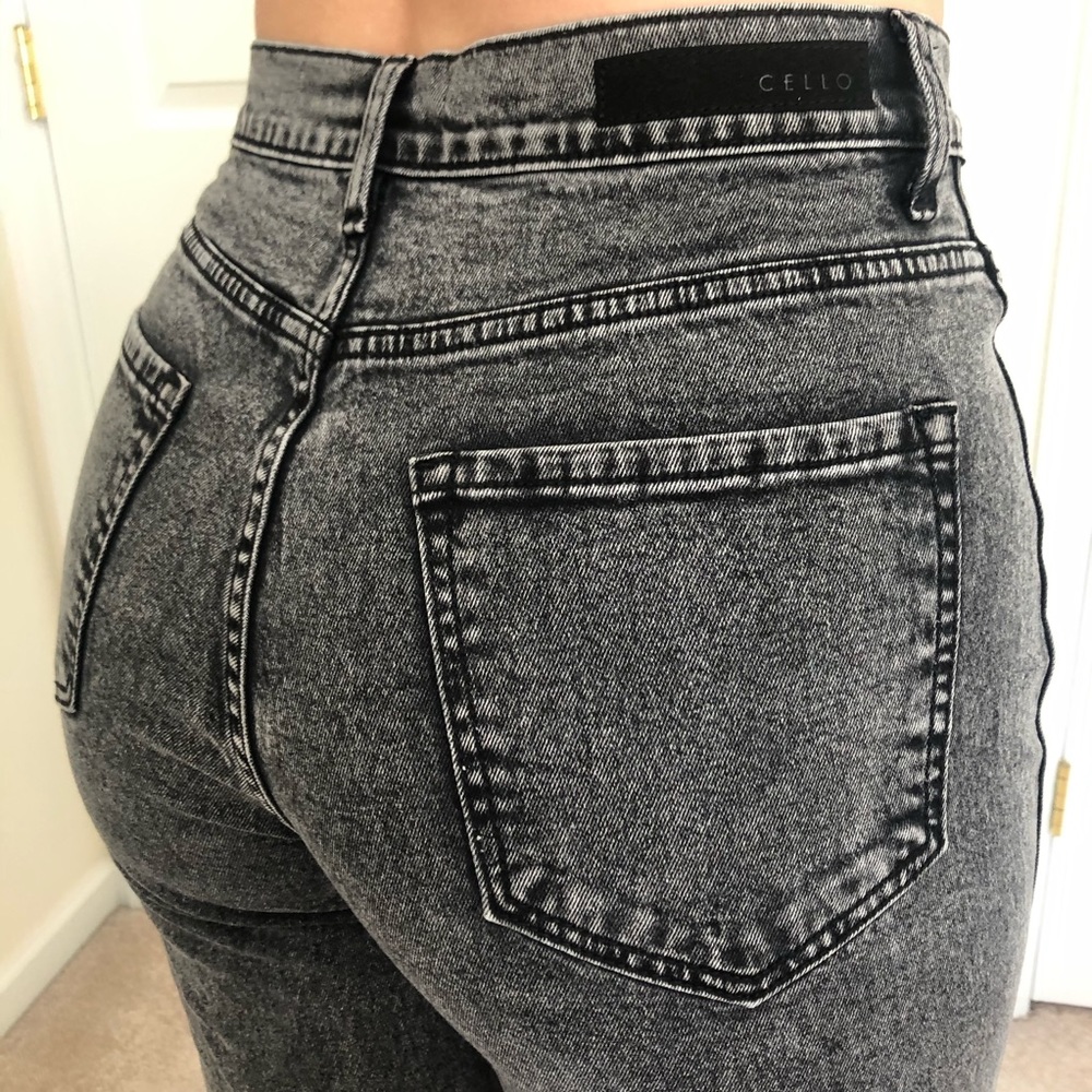 Cello Washed Out Black Jeans